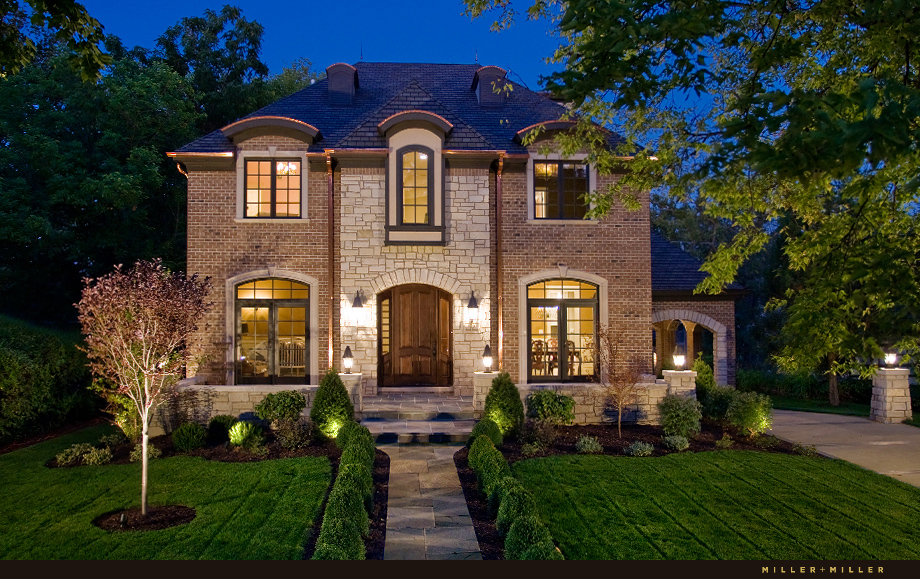 exterior photographer hinsdale night pic il