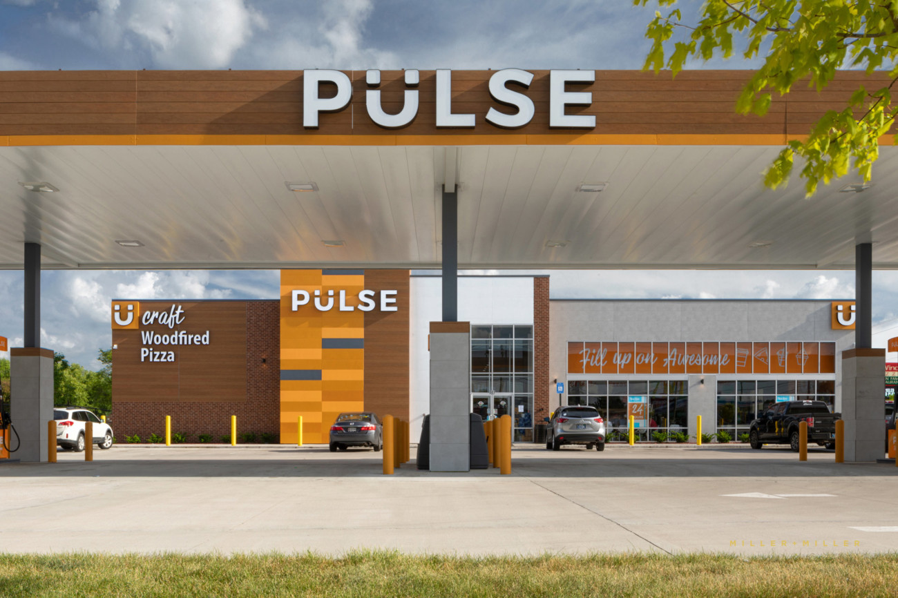 Elkhart South Bend Indiana Pulse Gas Station Photography Chicago