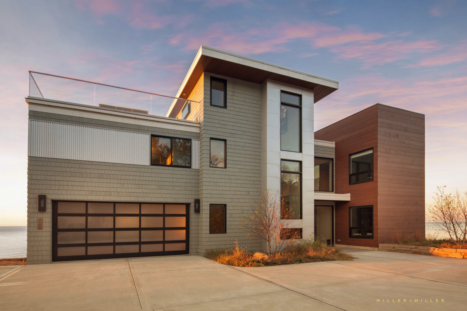 Chicago Illinois Exterior Architectural Photography luxury custom home ...