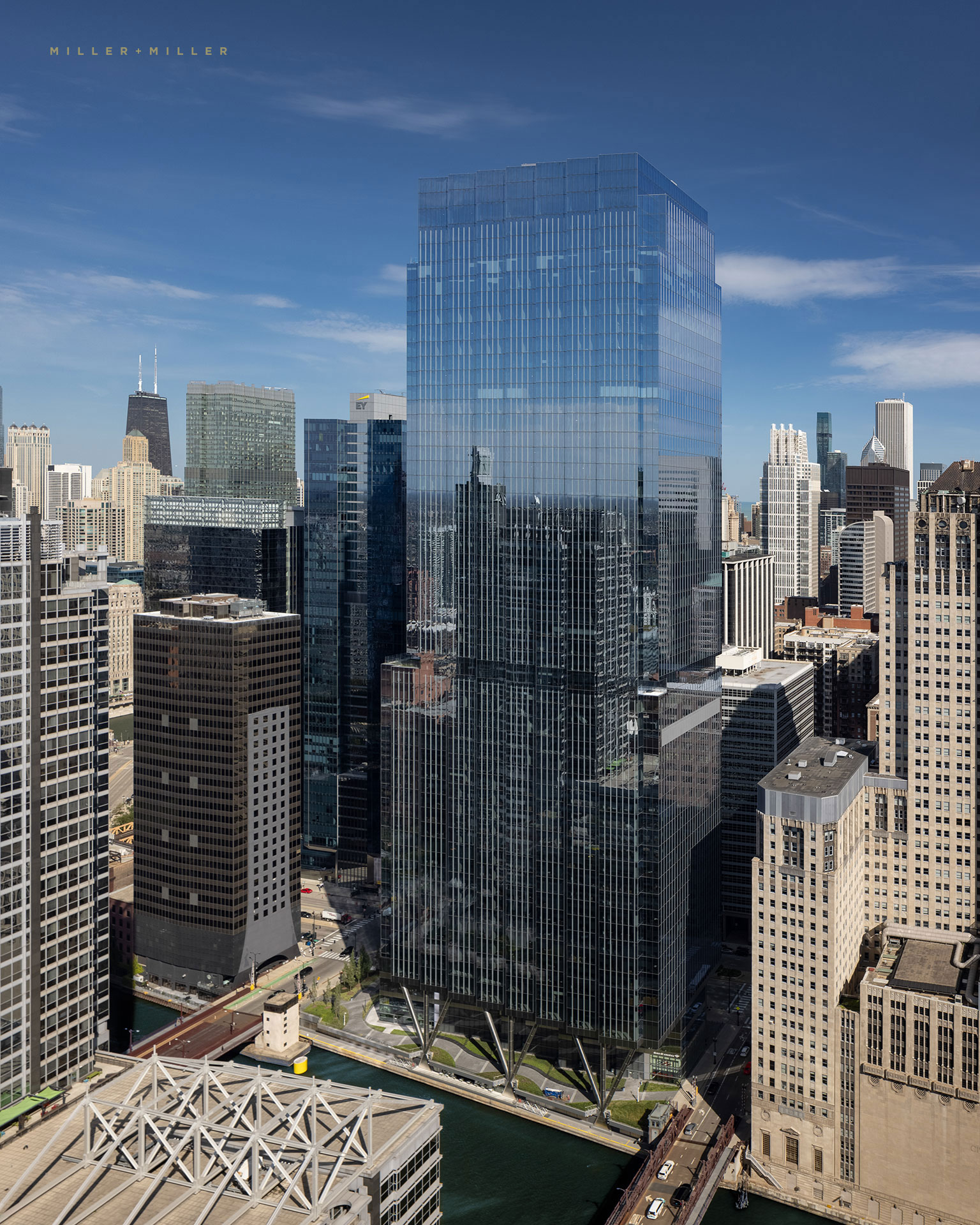 110 North Wacker Chicago Goettsch Partners Architects Skyscraper