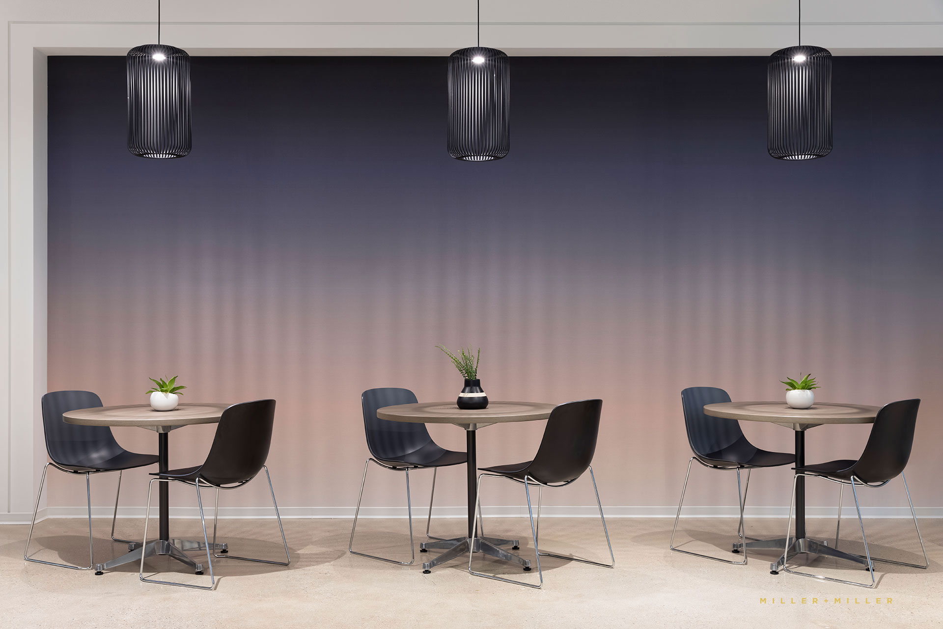 bistro dining cafe lighting wallpaper artistic interior design
