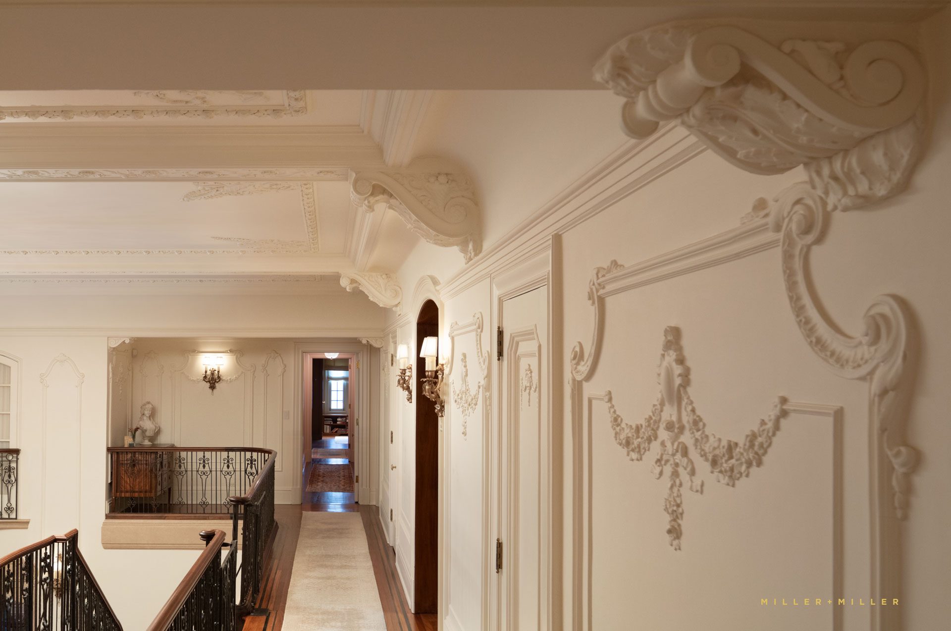 ornate moldings ceiling french interior design